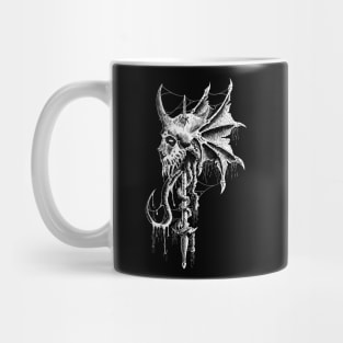 skull sword Mug